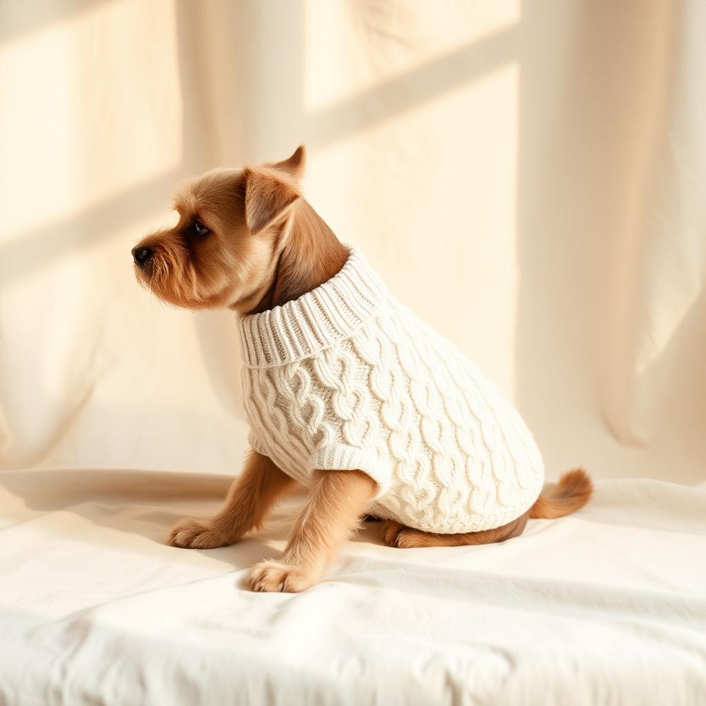 Cream Cable Sweater