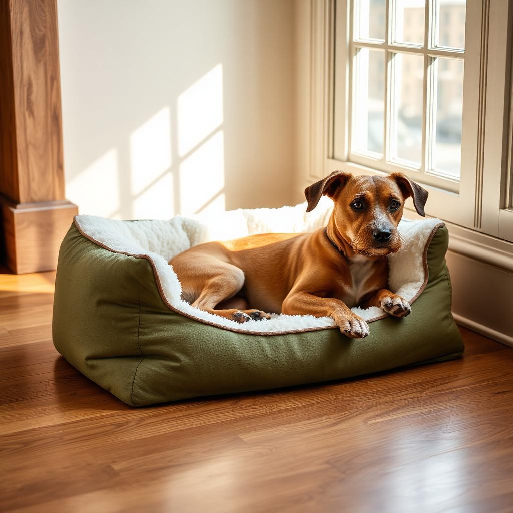 Sherpa Bolster Bed