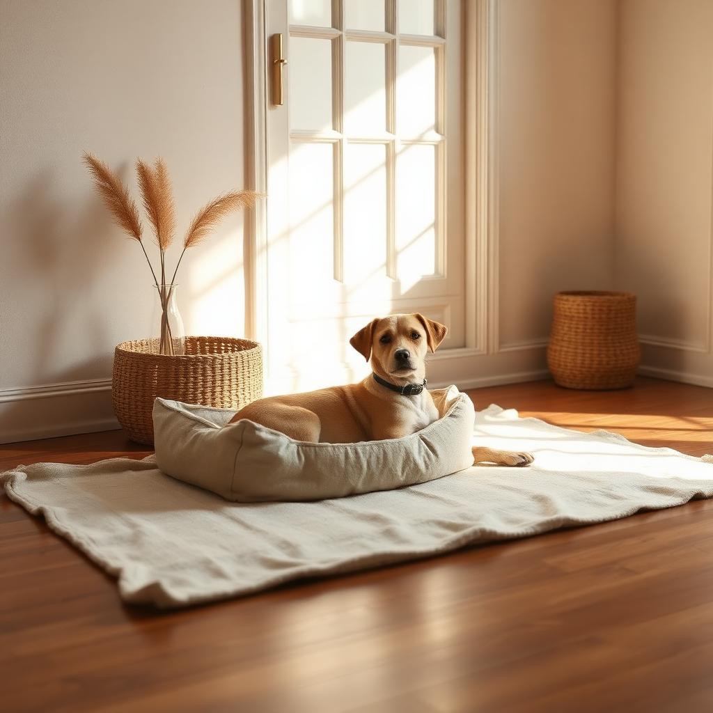 Linen Floor Mat