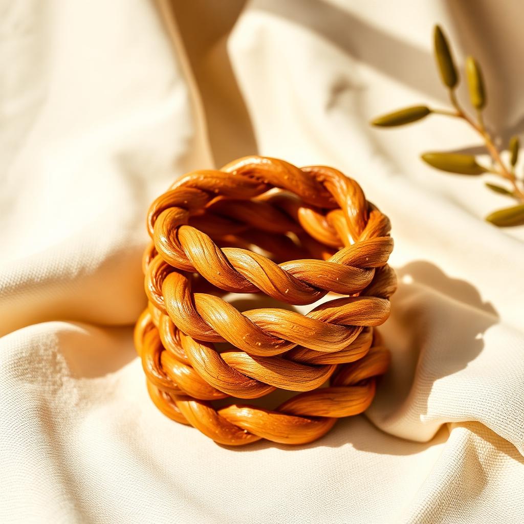 Braided Bully Rings (3-pack)