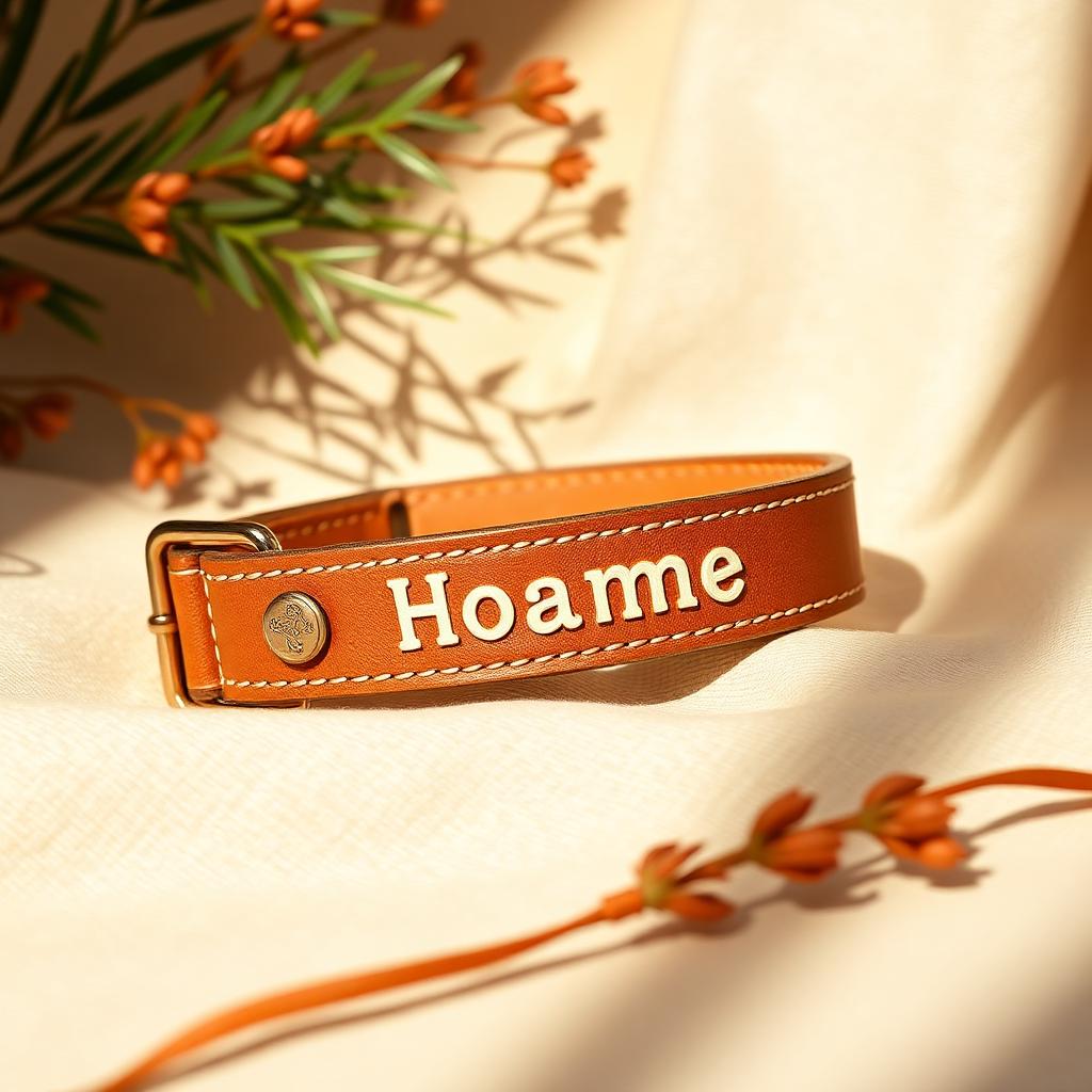 Embroidered Name Collar