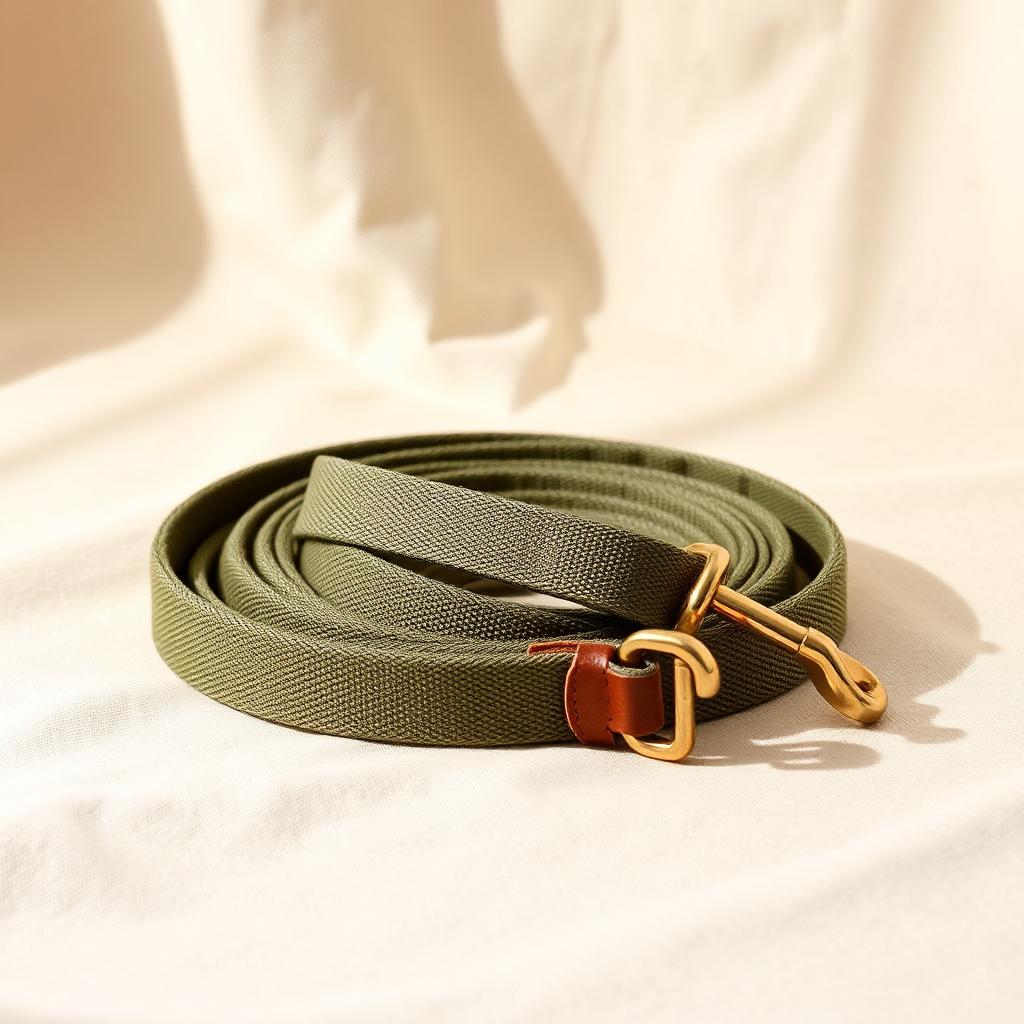 Waxed Canvas Leash