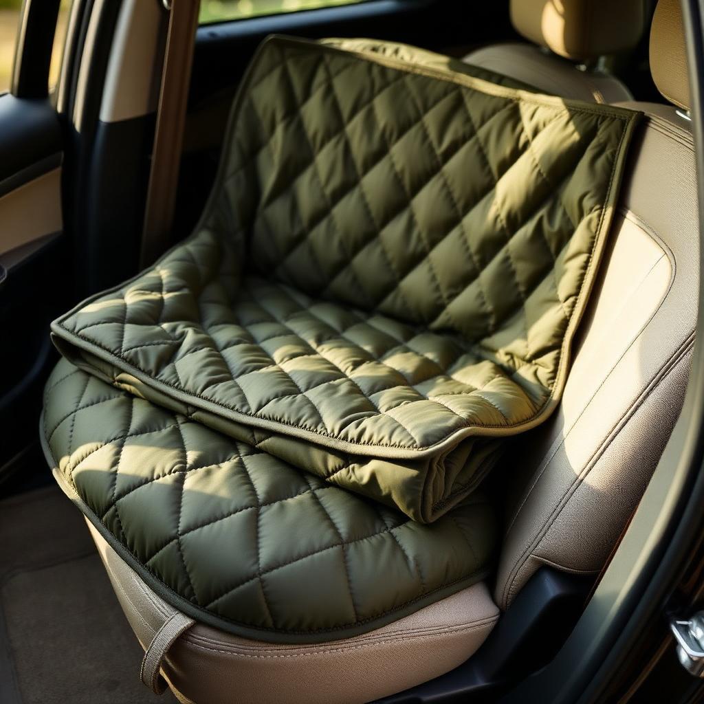 Quilted Car Seat Cover