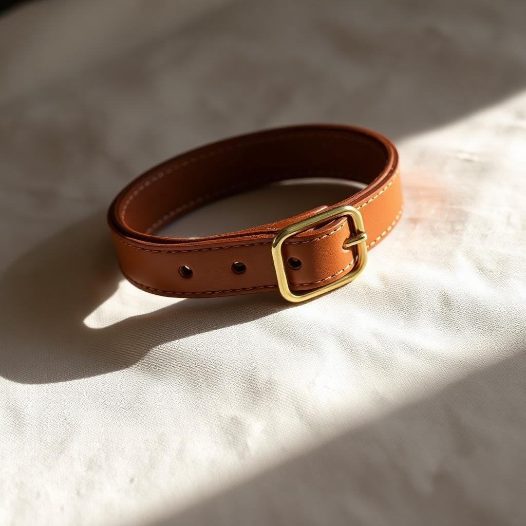 Full-Grain Leather Collar