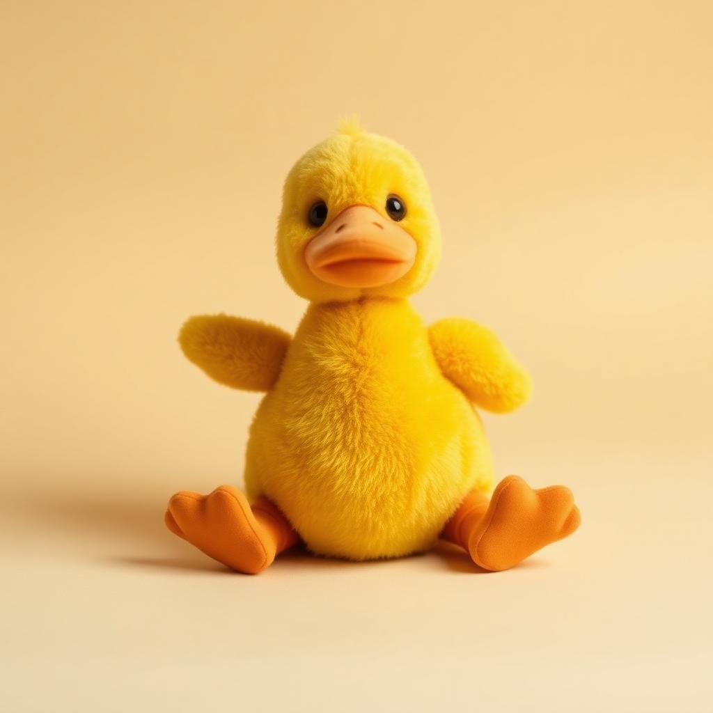 Plush Squeaky Duck