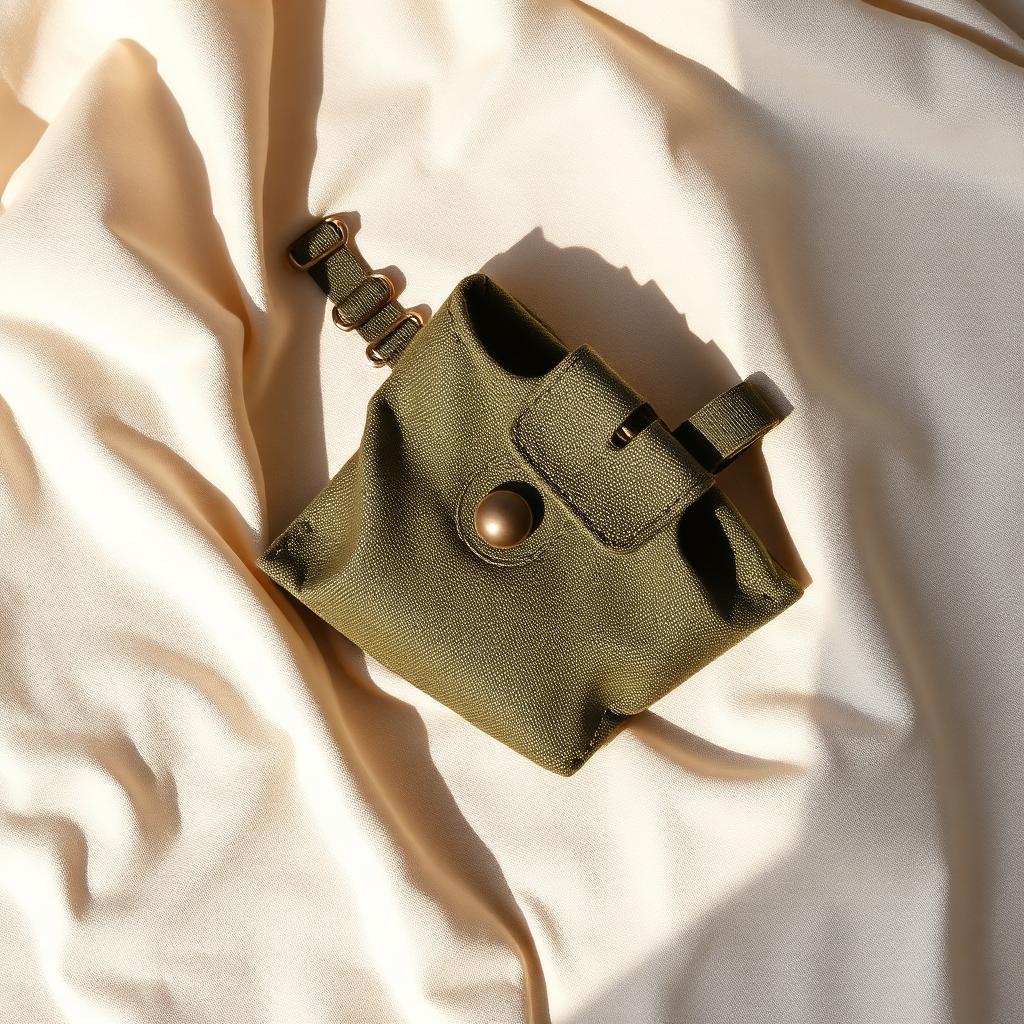 Waxed Canvas Treat Pouch