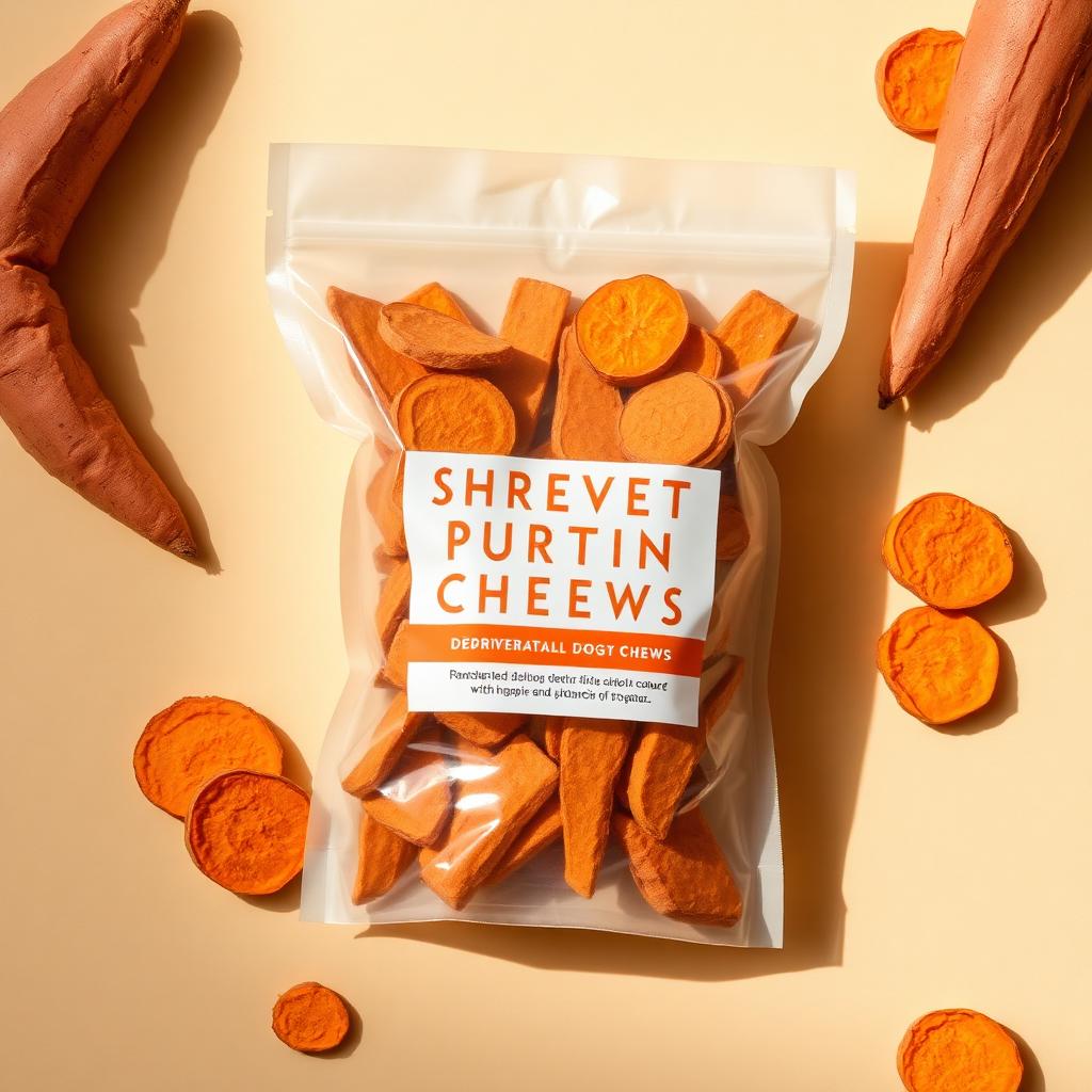 Dehydrated Sweet Potato Chews